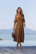 Polianna Dress – Off-the-shoulder
